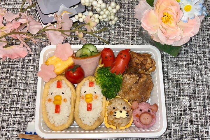 Kawaii Character Bento Cooking Class in Shinjuku Tokyo — photo 10