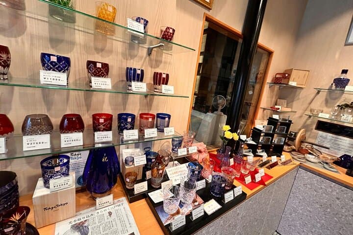 Tokyo 1.5 Hour Edo Kiriko Glass Cutting Workshop in Sumida — photo 4