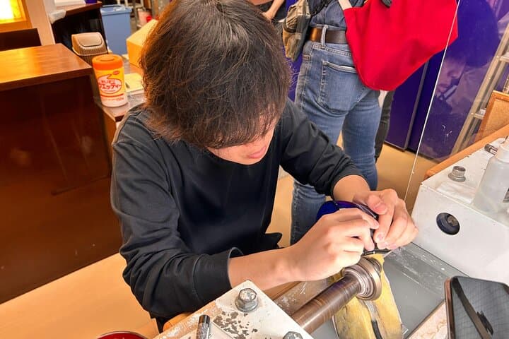Tokyo 1.5 Hour Edo Kiriko Glass Cutting Workshop in Sumida — photo 7