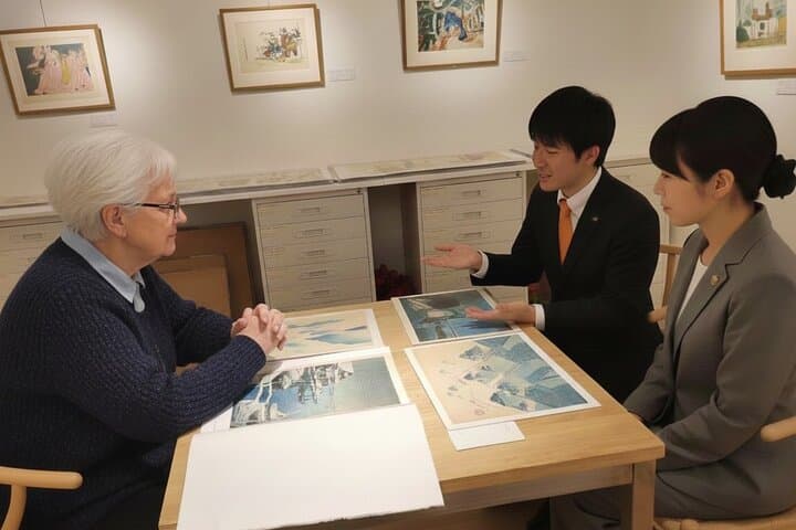 Ukiyo e Gallery Tour by Private Vehicle — photo 1