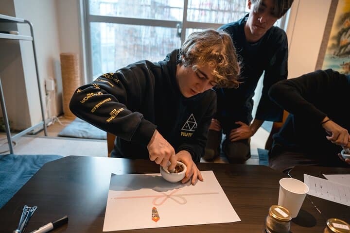 Tokyo: Incense Making Workshop and Drinking Matcha in Shibuya — photo 12