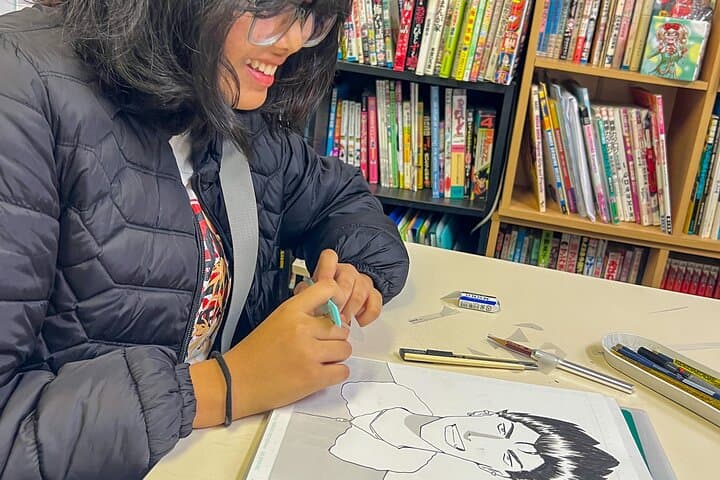 Tokyo: Manga Drawing Class with a Pro Manga Artist — photo 2
