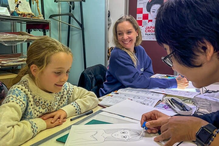 Tokyo: Manga Drawing Class with a Pro Manga Artist — photo 1