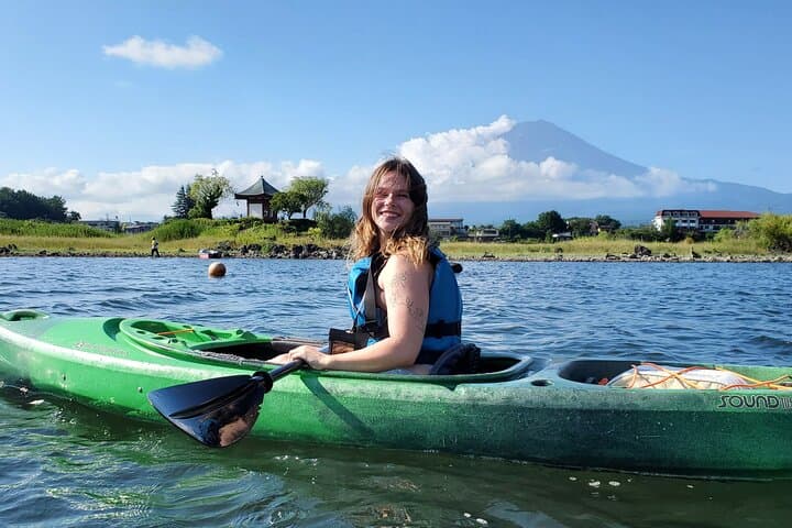 Coffee on a Kayak with Mt. Fuji - Early Morning — photo 12