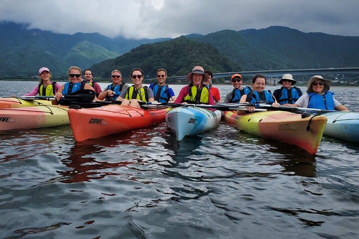 Coffee on a Kayak with Mt. Fuji - Early Morning — photo 13