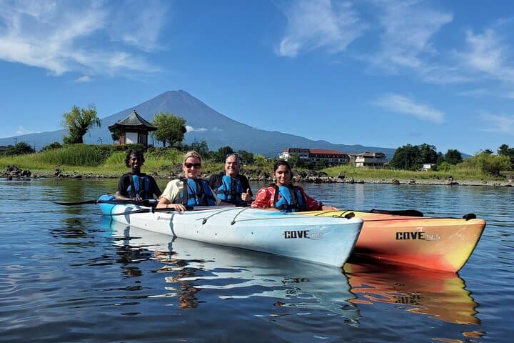 Coffee on a Kayak with Mt. Fuji - Early Morning — photo 20