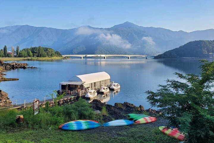 Kayaking on Lake Kawaguchiko with Mt. Fuji views — photo 15