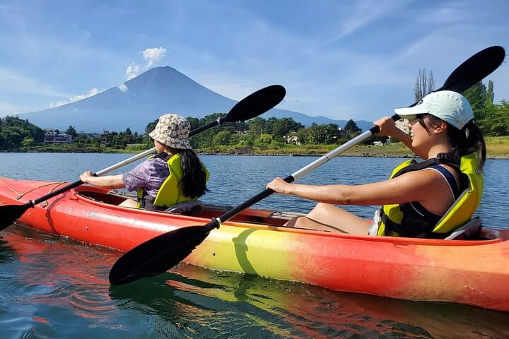 Coffee on a Kayak with Mt. Fuji - Early Morning — photo 17