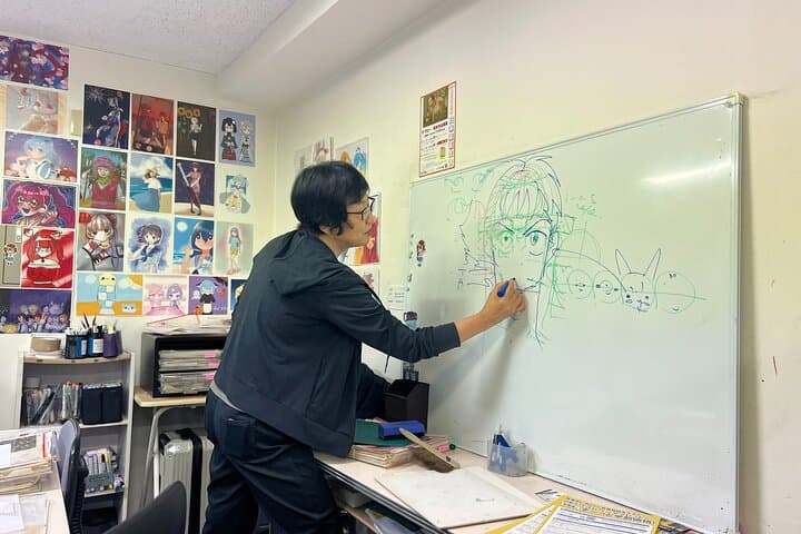 Tokyo: Manga Drawing Class with a Pro Manga Artist — photo 3