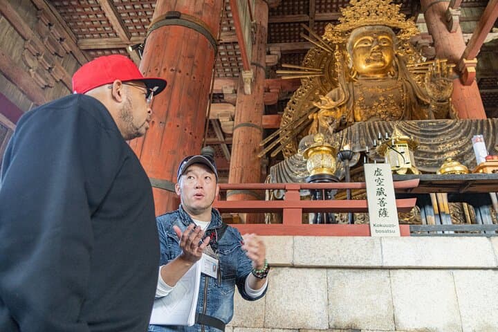 Nara Highlight Walking Tour with Furoshiki Experience with Lunch — photo 3
