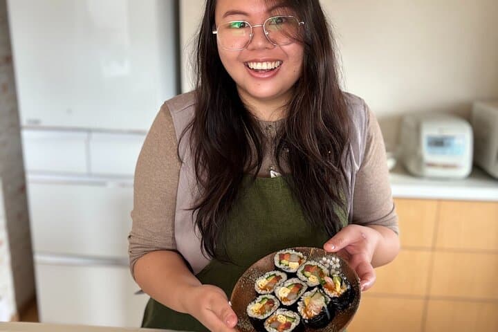 Hokkaido Seafood Sushi Rolls Experience with Matcha, in Sapporo — photo 3