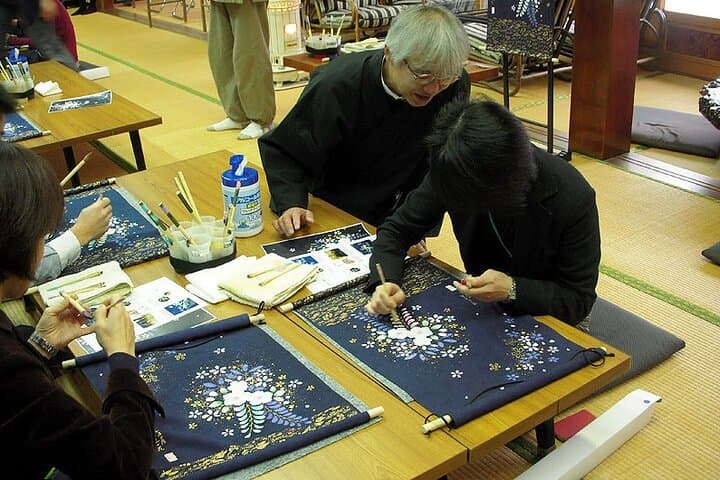 Arashiyama Highlights with Yuzen dyeing workshop — photo 10