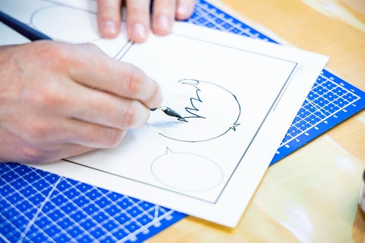 Tokyo Authentic Manga Creation Class in Ginza