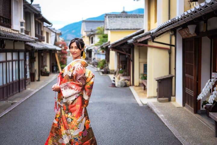 Japanese Bridal Photography Experience in historic Uchiko — photo 4