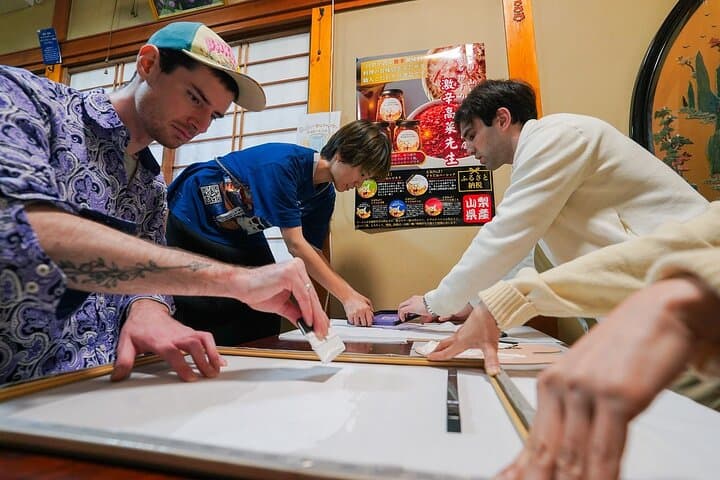 Mt. Fuji Ukiyo-e Japan Blue Indigo Dyeing Experience — photo 8
