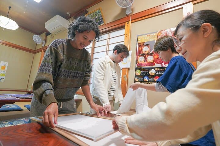Mt. Fuji Ukiyo-e Japan Blue Indigo Dyeing Experience — photo 14