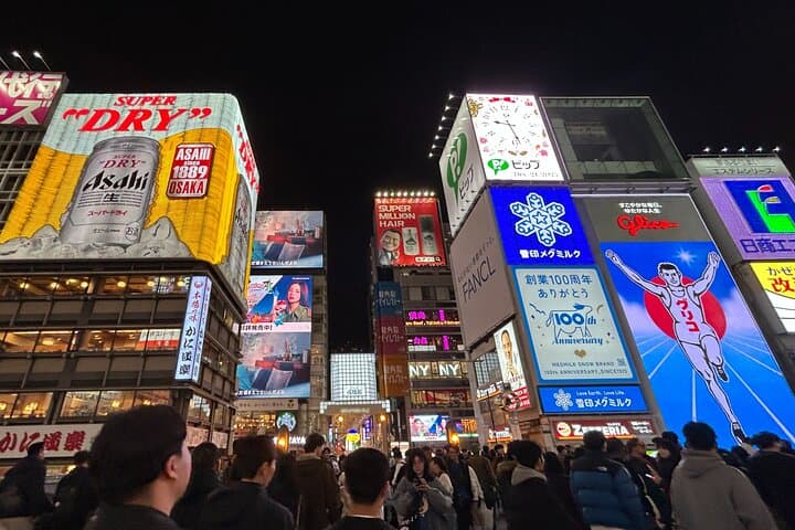 Osaka Private Walking Tour Castle Dotonbori and Shinsekai — photo 3