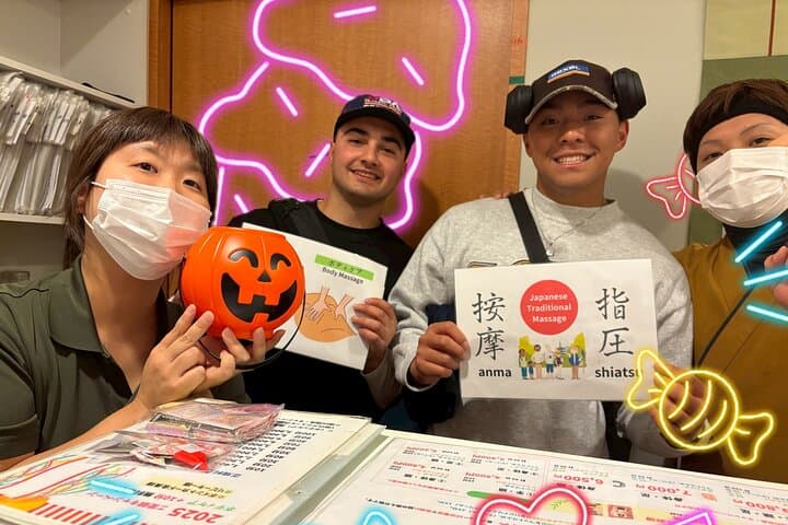 traditional Anma Shiatsu massage Reflexology Mix 80min in OSAKA