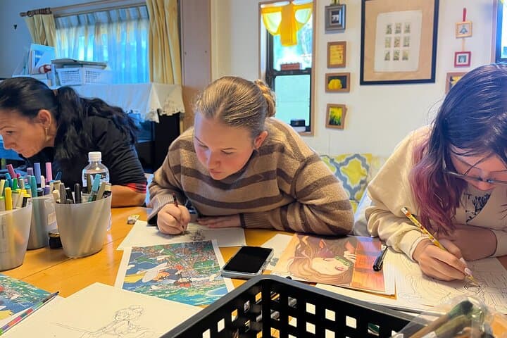 Tokyo Private Manga Drawing Class — photo 3