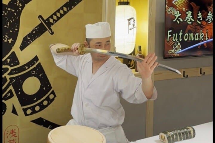 Luxury Samurai Sushi Experience with Chef Performance in Asakusa — photo 8