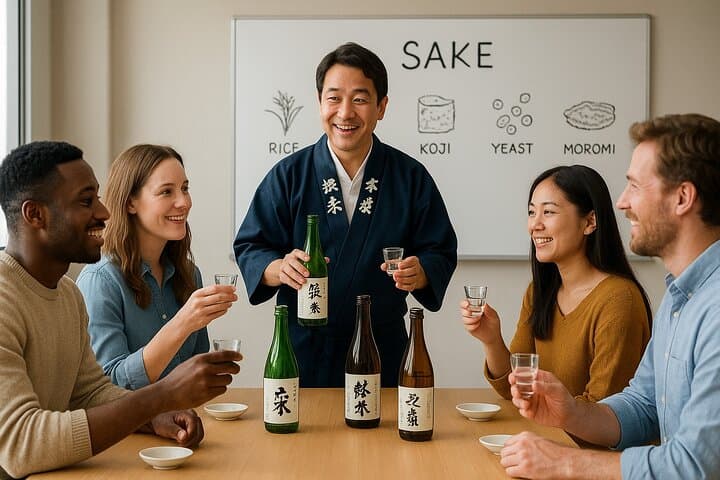 Sake Tasting Experience with a Certified Sommelier in Shinjuku — photo 1