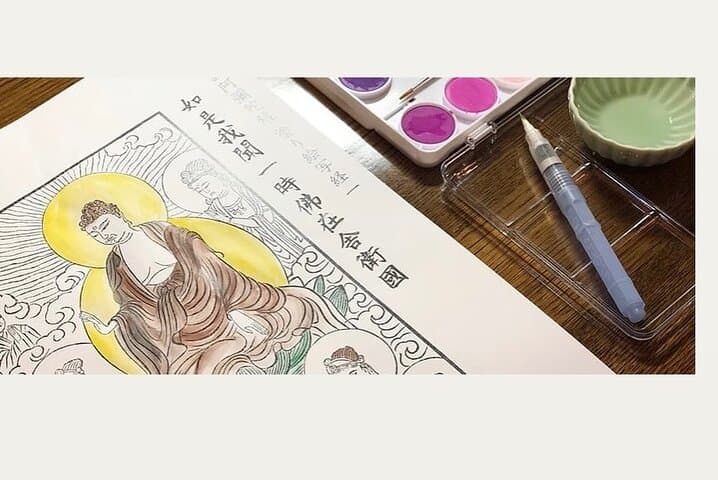 English Speakers, Explore with Monk at Temple,Matcha,Beads,Sutra! — photo 6