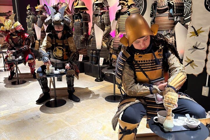 Kyoto Samurai Armor Experience: Matcha, Calligraphy, Photoshoot — photo 9