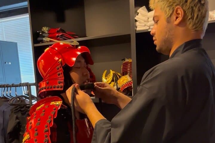 Kyoto Samurai Armor Experience: Matcha, Calligraphy, Photoshoot — photo 12