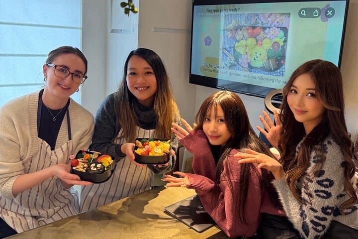 Kawaii Character Bento Cooking Class in Shinjuku Tokyo — photo 1