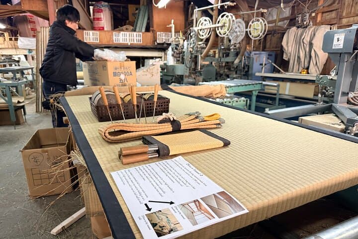 Tatami Experience, Hand Stitching and Coaster Making in Kyoto — photo 8