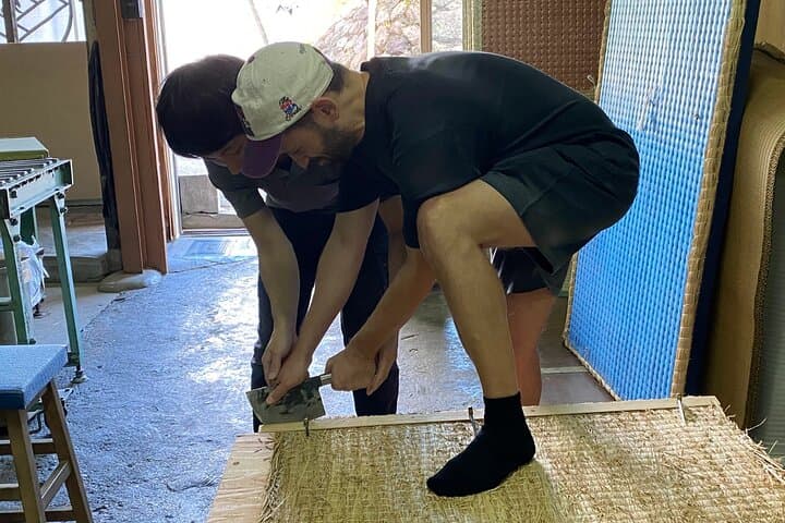 Tatami Experience, Hand Stitching and Coaster Making in Kyoto — photo 2