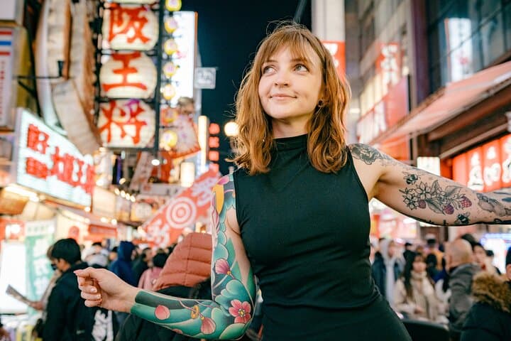 Osaka Dotonbori Night Photoshoot Walk - Private Session — photo 14