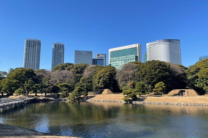 Hamarikyu Gardens and Ginza Park Tour