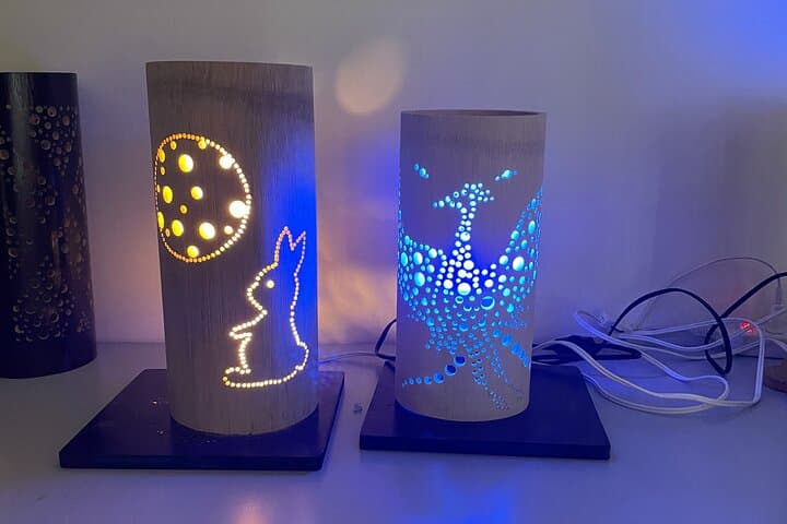 Nara Station Bamboo Lantern Craft Experience — photo 2