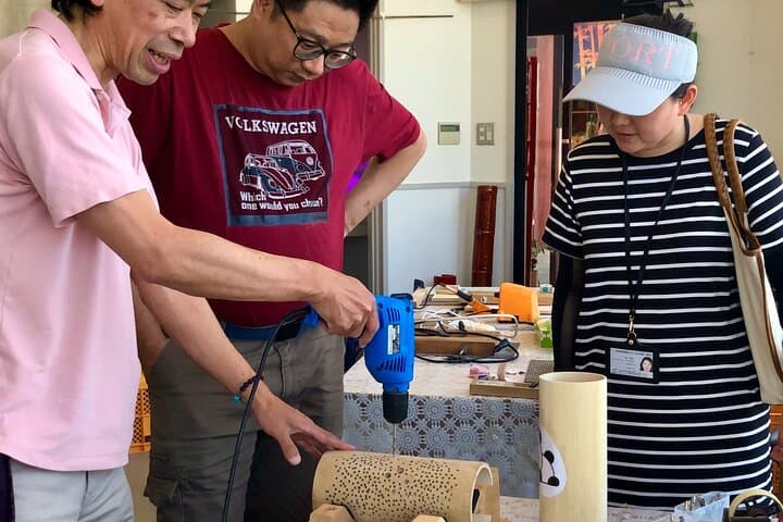 Nara Station Bamboo Lantern Craft Experience — photo 3