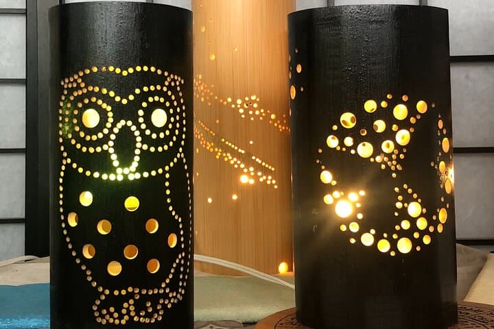 Nara Station Bamboo Lantern Craft Experience — photo 8