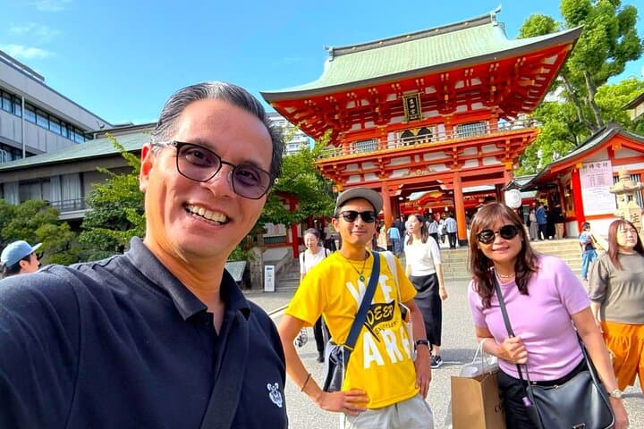 Kobe City Highlights Tour Ikuta Shrine Chinatown and Port Tower