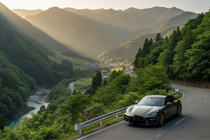 Japan City Tour only by Porsche with Gourmet and Hidden Scenery — photo 1