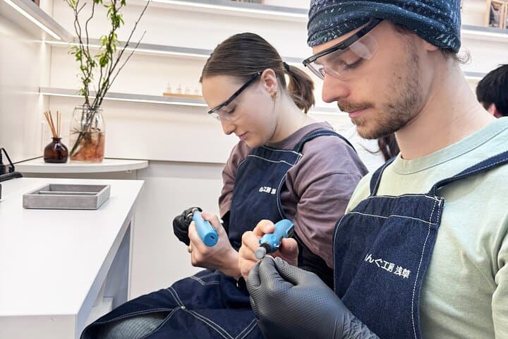 Asakusa Tokyo 90 min Silver 950 Ring Making Free Engraving — photo 10