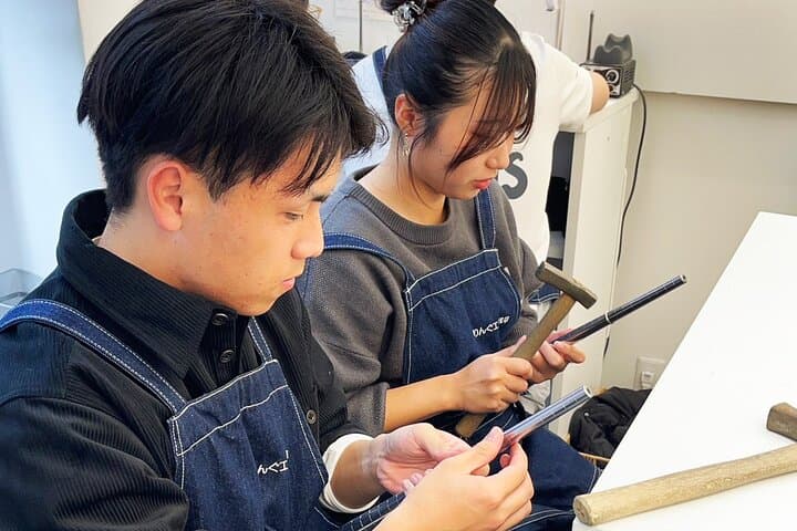 Asakusa Tokyo 90 min Silver 950 Ring Making Free Engraving — photo 8