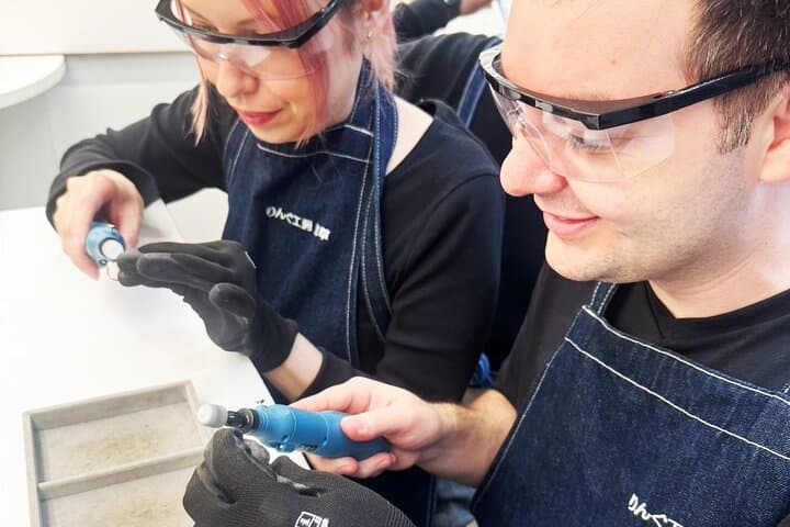 Asakusa Tokyo 90 min Silver 950 Ring Making Free Engraving — photo 9