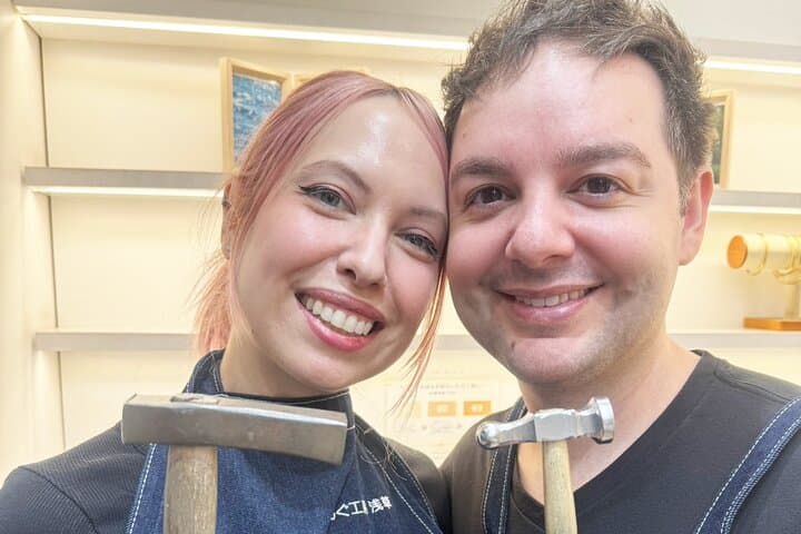 Asakusa Tokyo 90 min Silver 950 Ring Making Free Engraving — photo 17