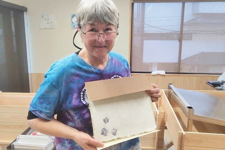 Washi Making Experience in Hakone（50 min） — photo 3
