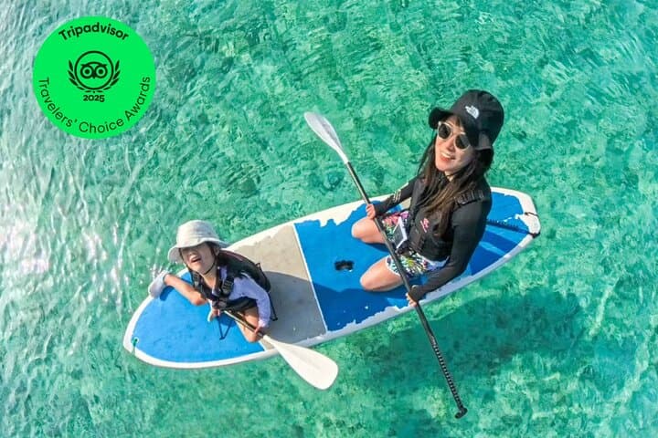Okinawa Miyakojima Half Day SUPor Canoe & Sea Turtle Snorkeling (Half Day Set) — photo 2