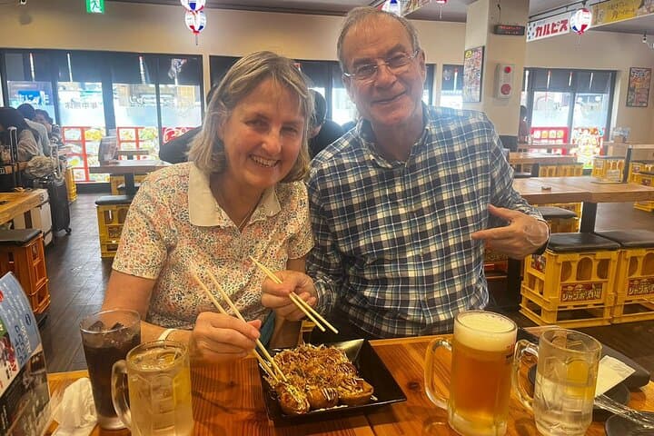 (1 Group Only) Osaka Dotonbori Food Tour Wagyu & Ramen Takoyaki — photo 7