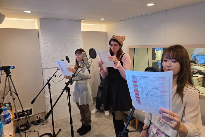 Anime Voice Acting with Guidance from Pros in a Studio — photo 1