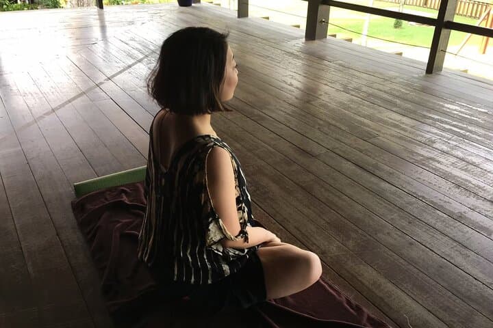 Shinrin yoku Yoga Awakening Breath at Hokkaido Shrine — photo 2