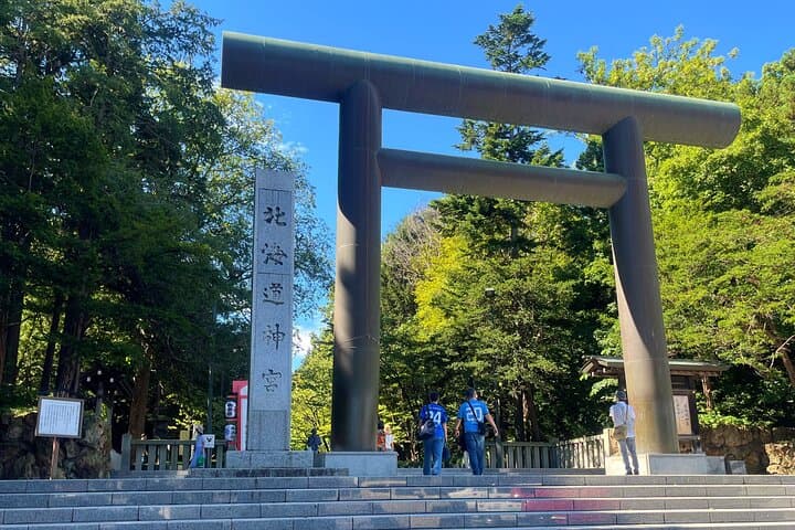 Shinrin yoku Yoga Awakening Breath at Hokkaido Shrine — photo 8