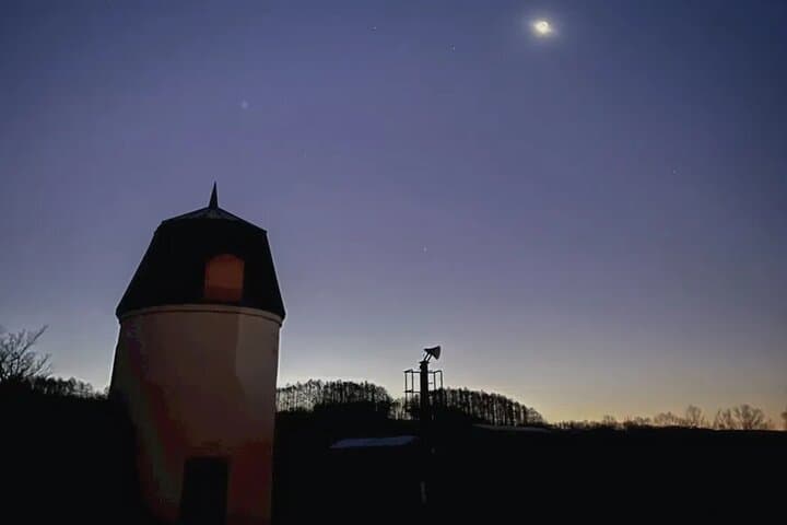 Sunset and Night Snowmobile Experience in Winter Sheep Farm — photo 2