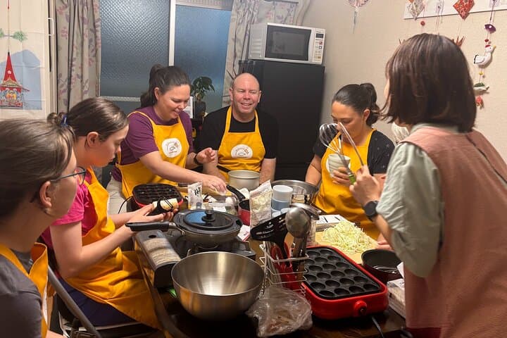1 hour Takoyaki and Okonomiyaki cooking class in Kyoto — photo 13